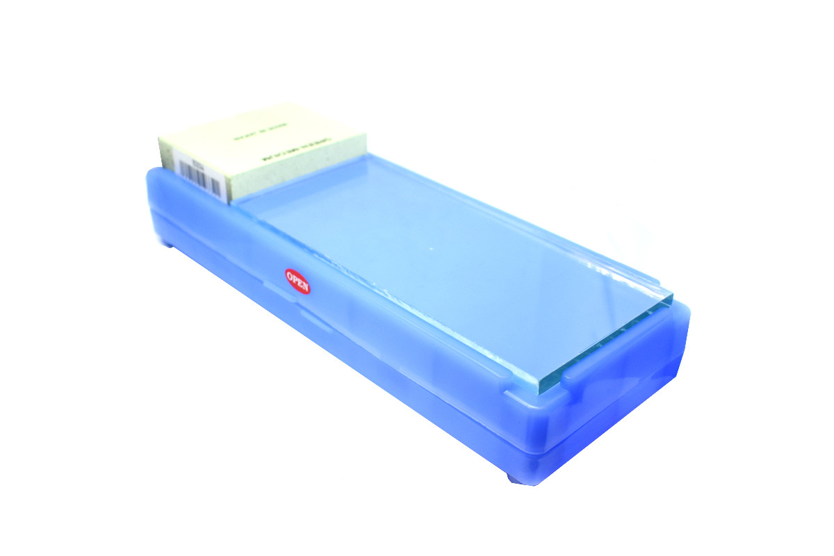 Набір водних каменів SHAPTON Pro 320/2000/12000 grit + бокс-тримач, 70×55×15 мм - Зображення 2