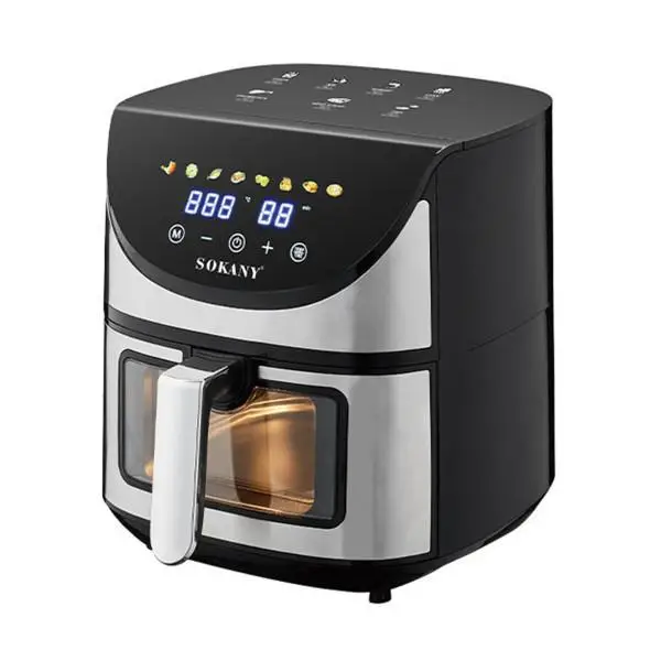 Аерогриль-фритюрниця SOKANY SK-10031 на 7 літрів
Аерогриль-фритюрниця SOKANY SK-10031 на 7 літрів
