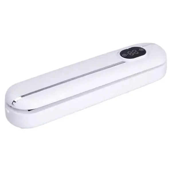 Вакууматор Vacuum Sealer для домашнього використання 300 Вт 10 пакетів у комплекті, білий