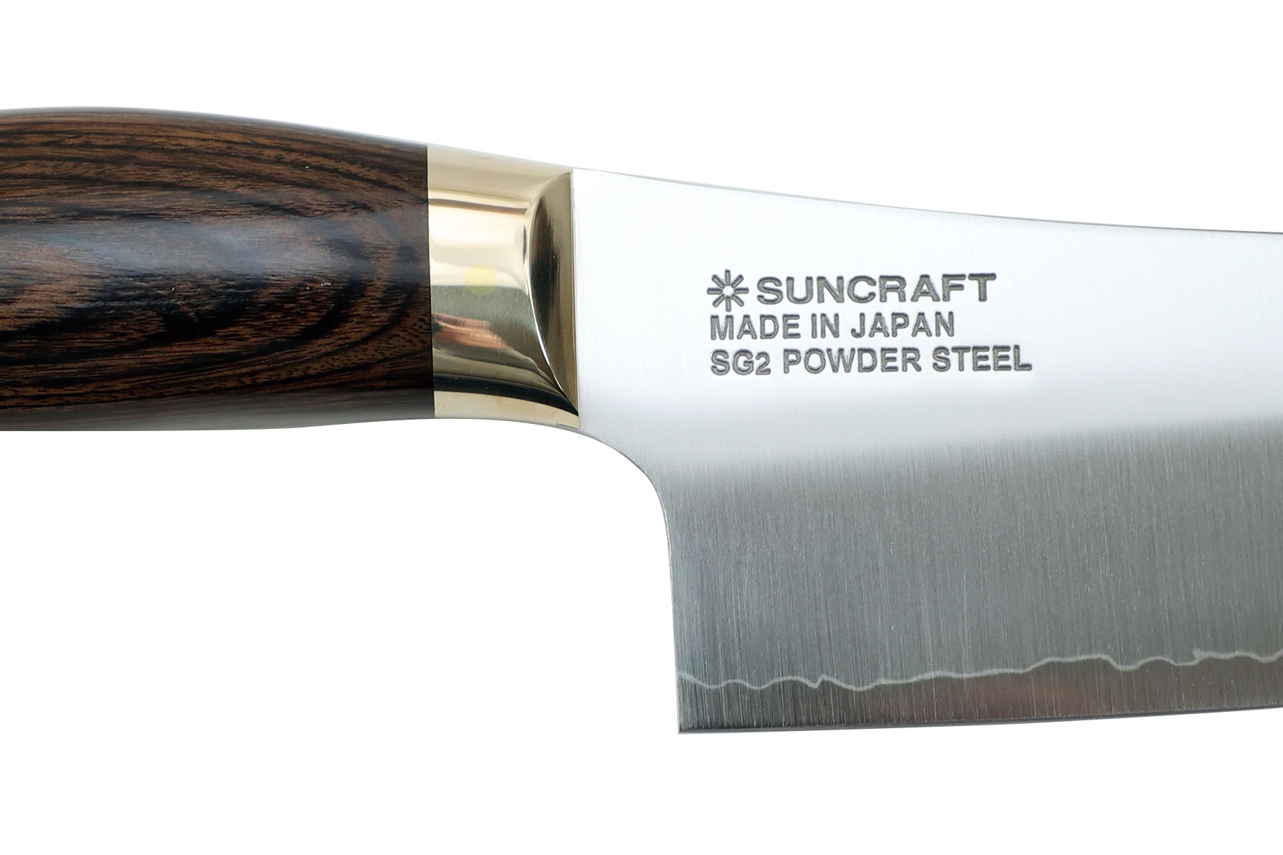 Кухонний ніж Сантоку 175 мм Suncraft Elegancia (KSK-05) - Зображення 2