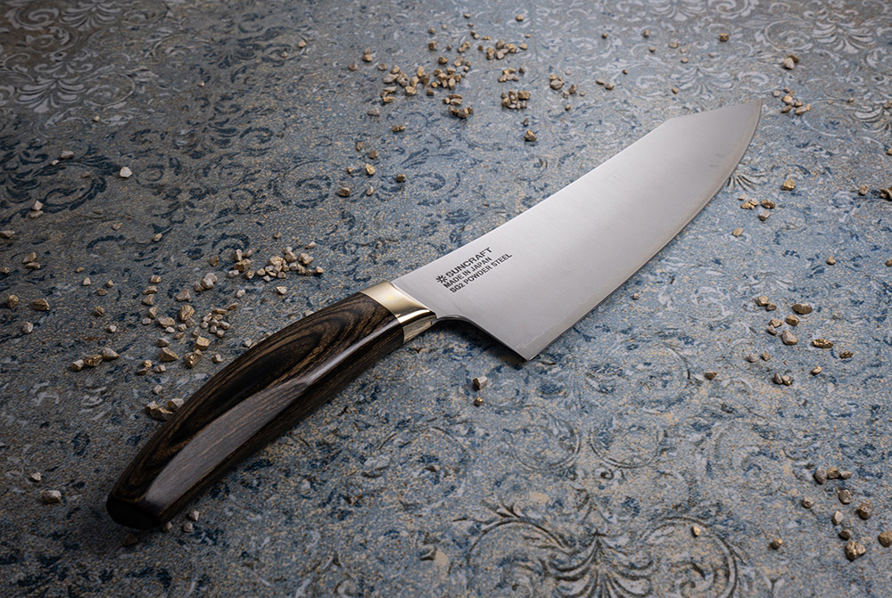 Кухонний ніж Шеф 200 мм Suncraft Elegancia (KSK-01) - Зображення 4