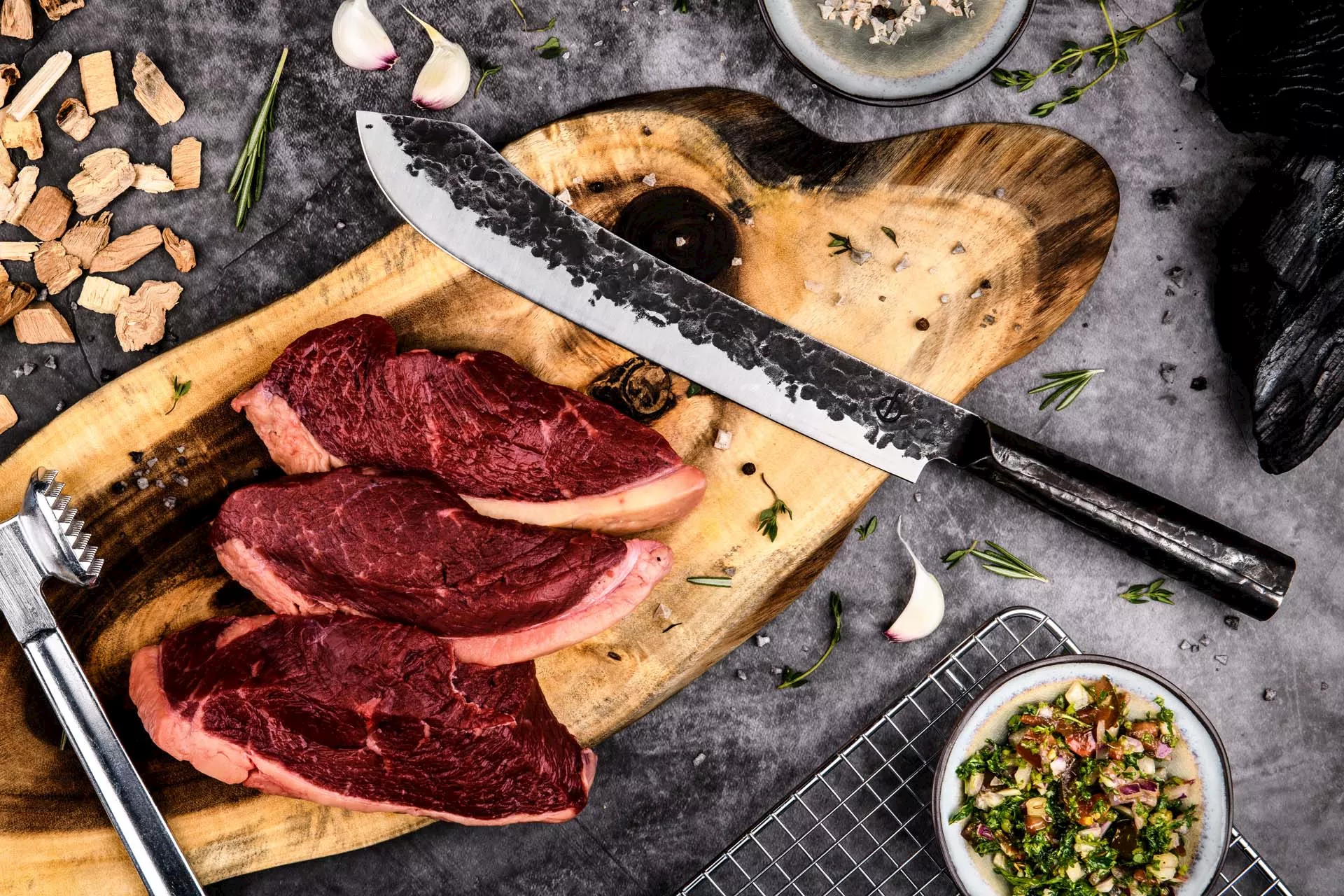 Кухонний ніж для м'яса 255 мм Style de Vie Forged Brute (BruteButcher) - Зображення 3