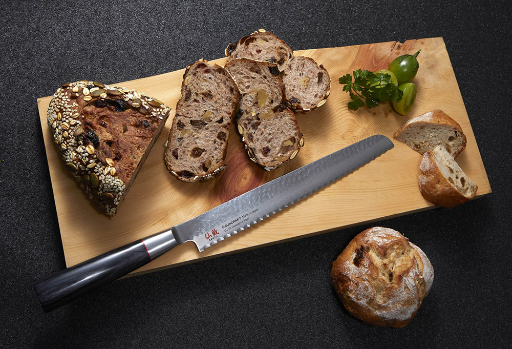 Кухонний ніж для хліба 220 мм Suncraft Senzo Classic (SZ-14) - Зображення 3