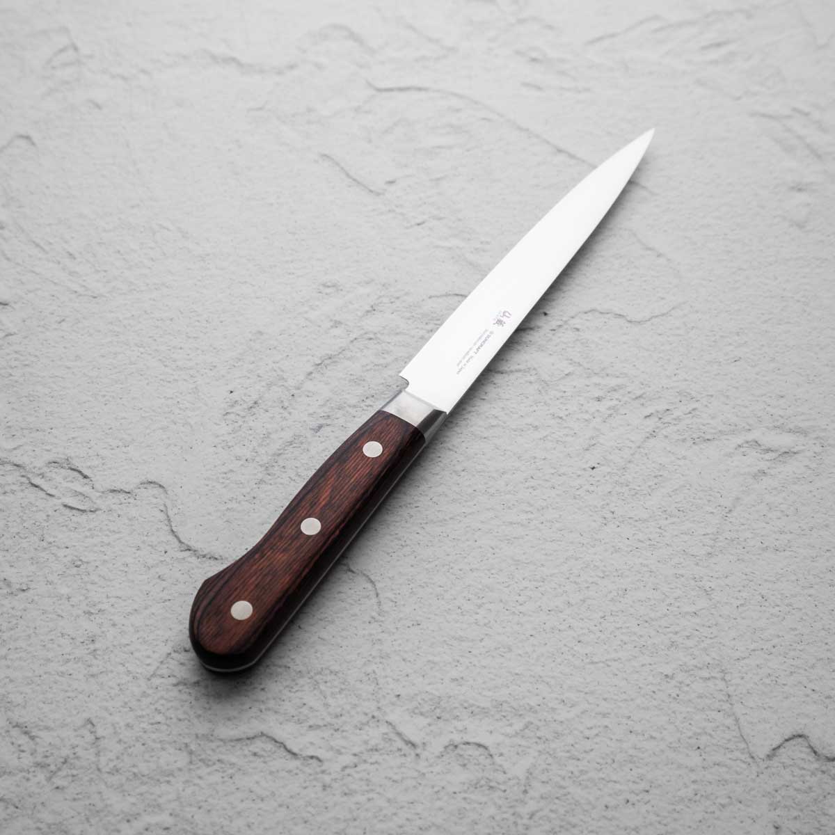 Кухонний ніж філейний 170 мм Suncraft Senzo Clad (AS-10) - Зображення 3