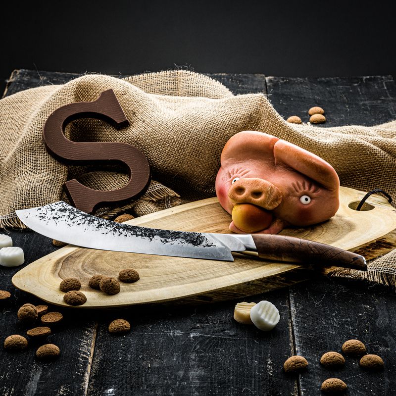 Кухонний ніж для м'яса 255 мм Style de Vie Forged Katai (KatButcher) - Зображення 4