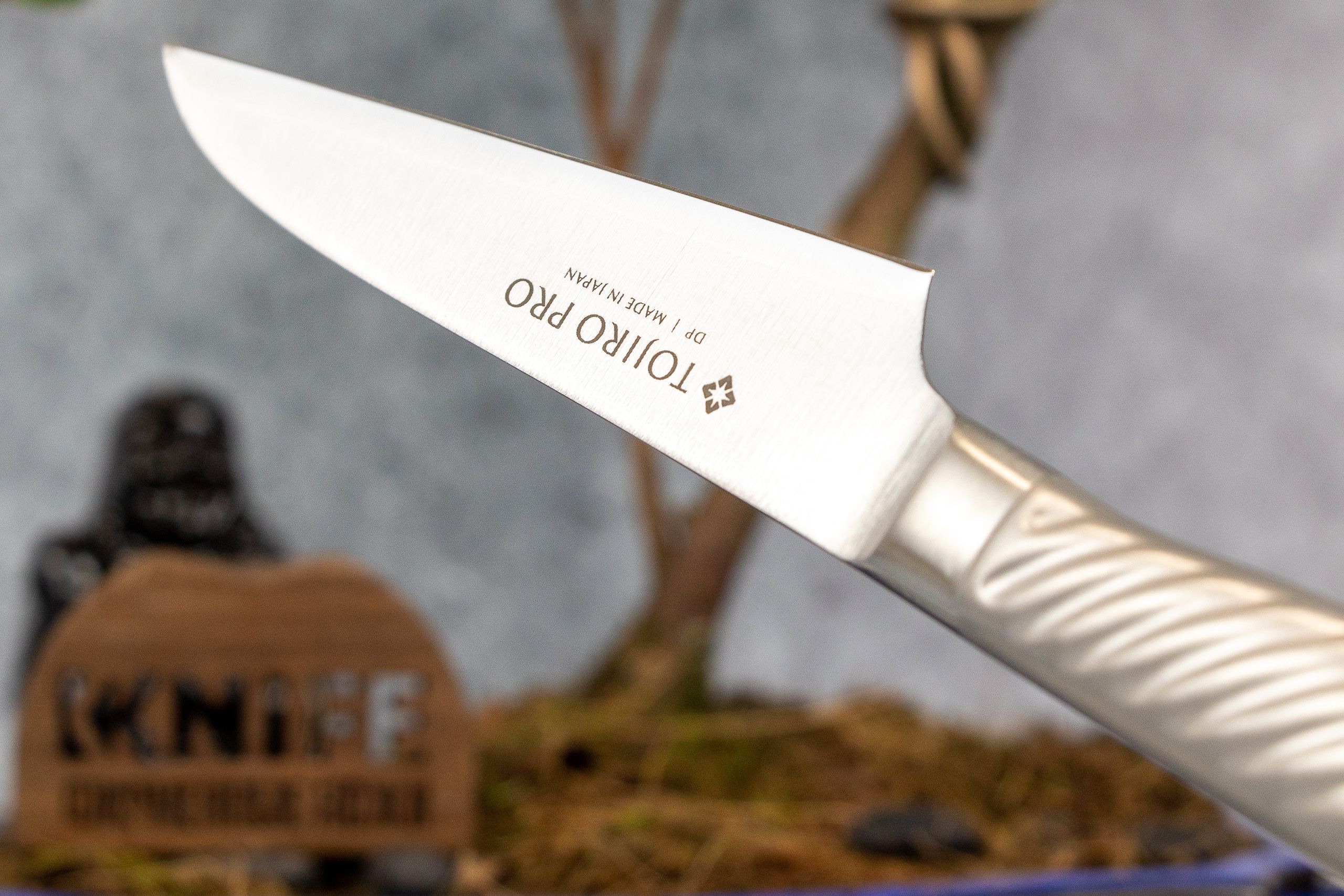 Кухонний овочевий ніж 90 мм Tojiro Pro (F-844) - Зображення 4