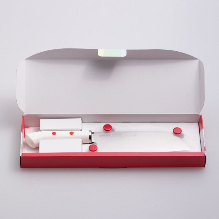 Дитячий кухонний ніж Сантоку 130 мм Suncraft Daidokoro Ikuji (DI-101) - Зображення 5