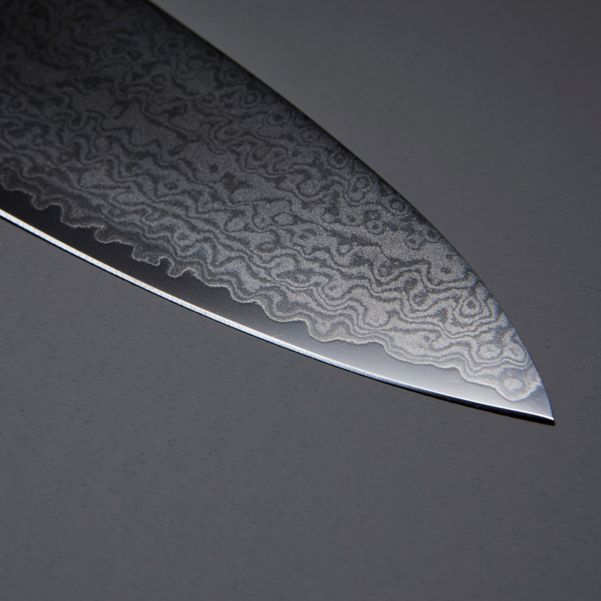 Кухонний ніж Сантоку 167 мм Suncraft Senzo Twisted Octagon (TO-04) - Зображення 2