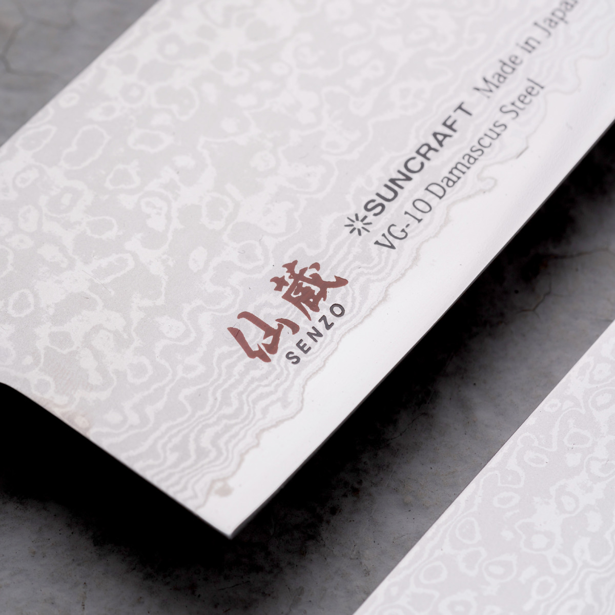 Кухонний ніж Сантоку 167 мм Suncraft Senzo Twisted Octagon (TO-04) - Зображення 4