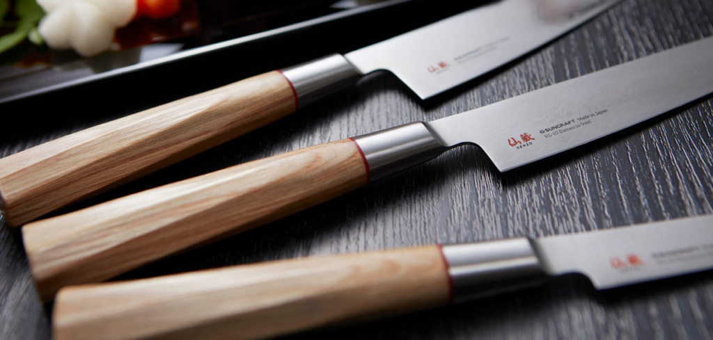 Кухонний ніж Сантоку 167 мм Suncraft Senzo Twisted Octagon (TO-04) - Зображення 5